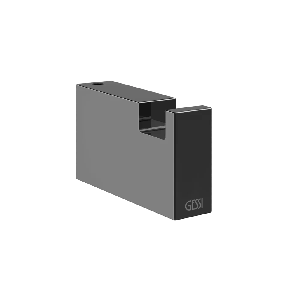 Крючок для халата 20921 706 Gessi Rettangolo k ЧЕРНЫЙ МЕТАЛЛ PVD 20921706