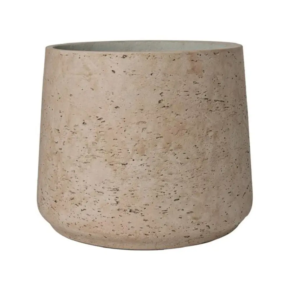 90648906 Кашпо P3026-14-34 Pottery pots 16 см 2 л композитный бежевый STLM-0322994