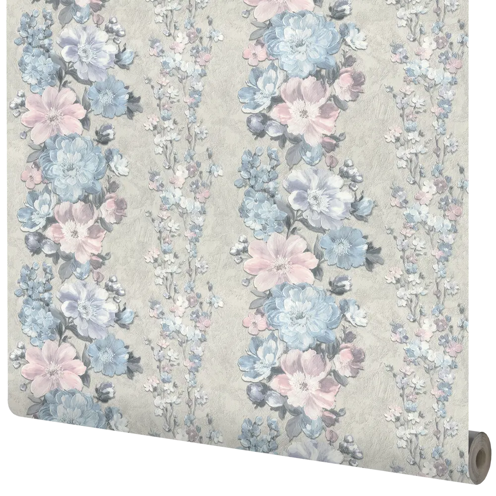 Обои флизелиновые Wall Decor Клэр серые 1.06 м 75073-46 STLM-2060344