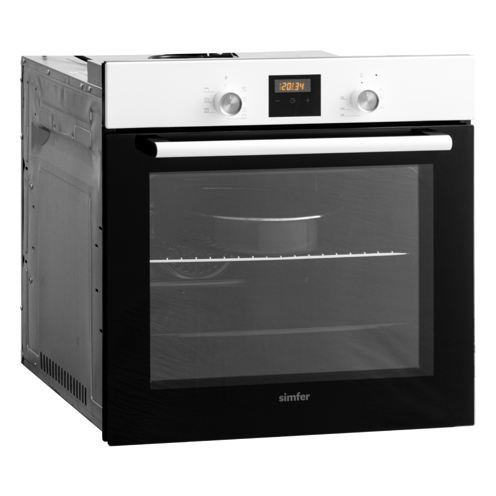 9125105 Электрический духовой шкаф Simfer B6EW56024 белый STDN-0140510 - Вид №1