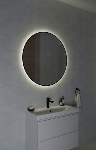 91166556 Зеркало для ванной 64197 с подсветкой 90х90см AQUA STLM-0506811 CERSANIT