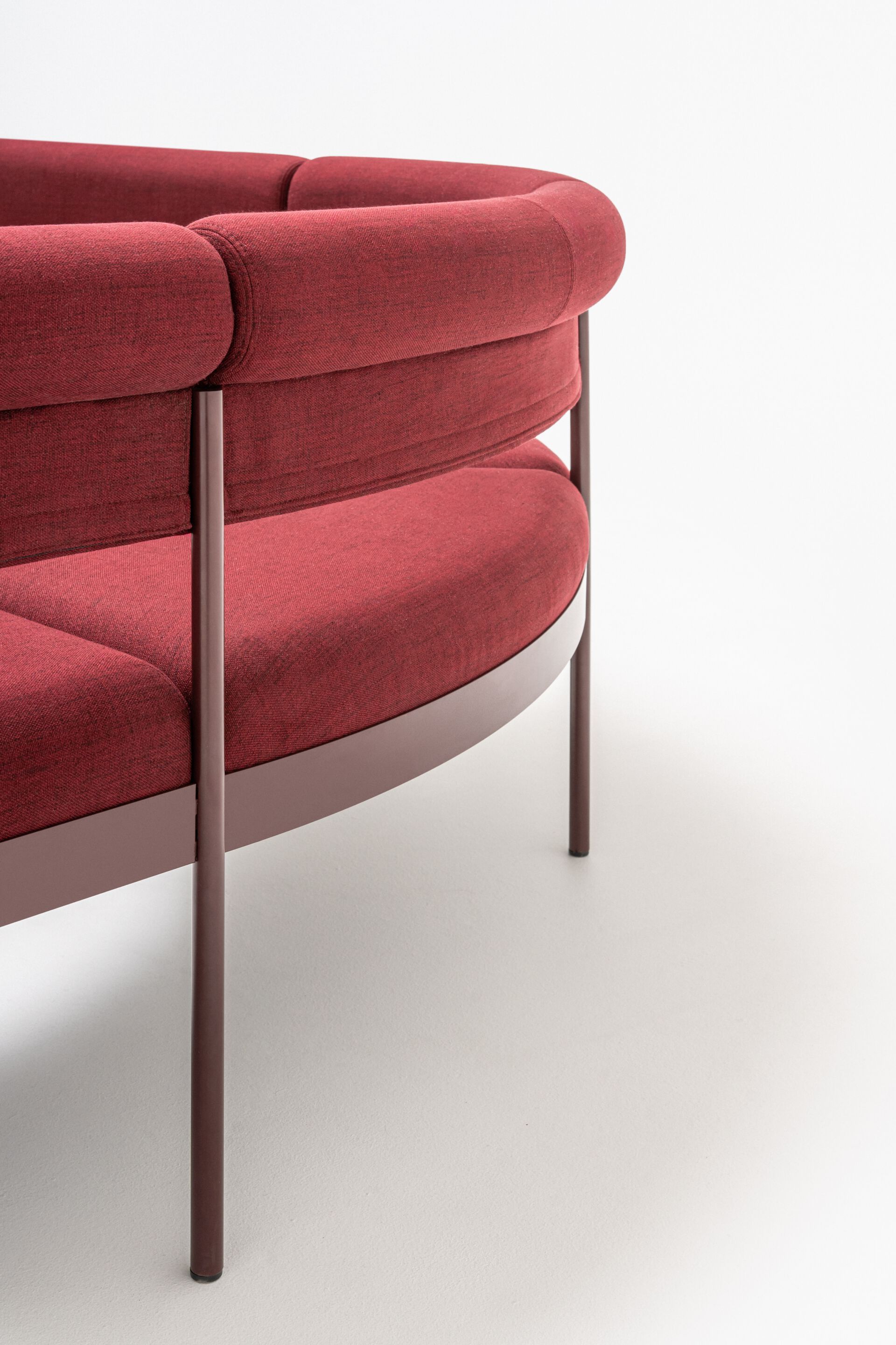 Модульная мягкая скамейка из ткани MDD NORA ARCH-00053948 - Вид №6