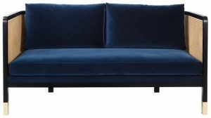 RED EDITION 2-х местный бархатный диван в винтажном стиле Vimini
