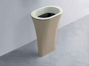 AMLA65-PM+AMPILO-N+AMCOLO-AV Раковина Amedeo Ovale отдельностоящая cielo Enjoy + Amedeo