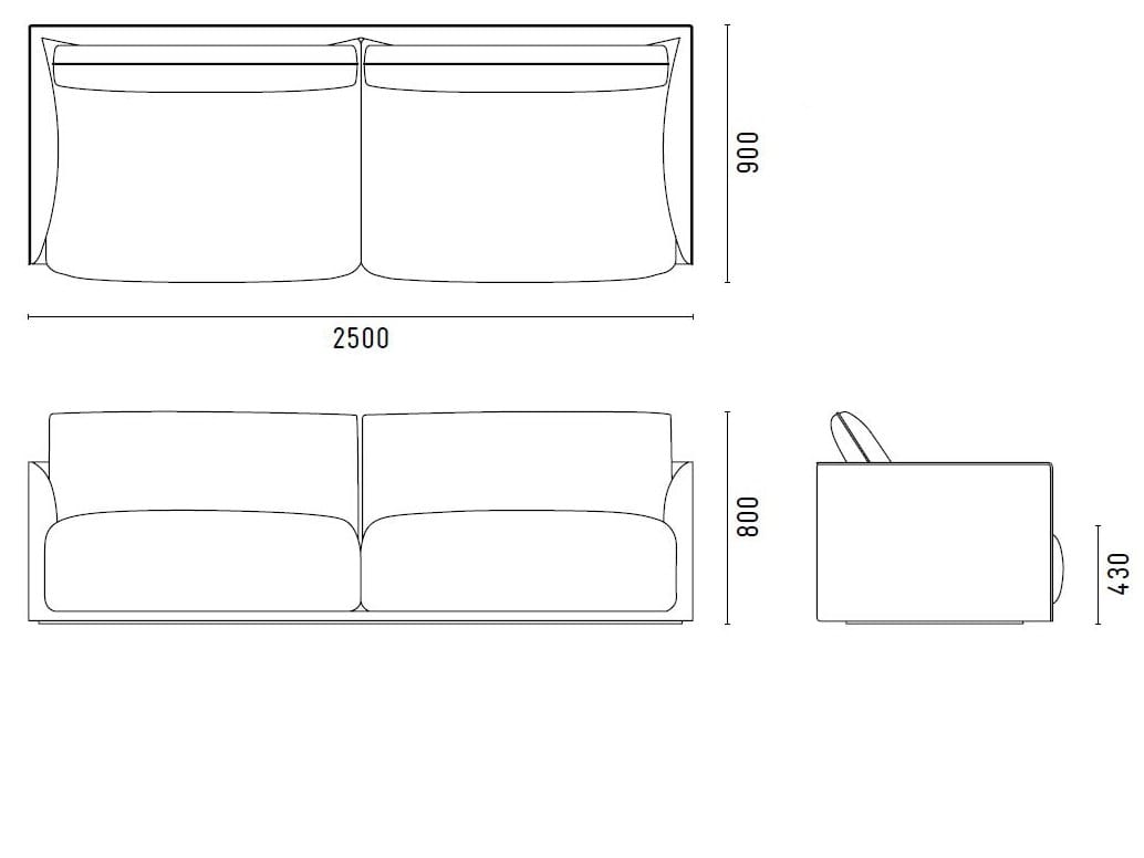 3-местный диван SP01 Макс ARCH-00144276 - Вид №8