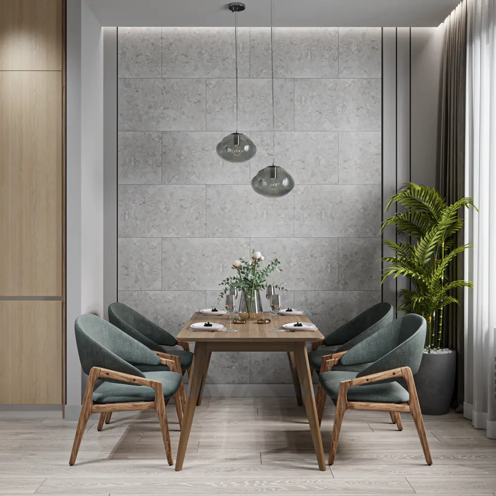 Стеновая панель ПВХ Artens Цепино серый 700x420x3.6 мм 2.058 м² 7шт STLM-2098090