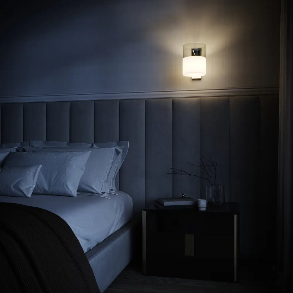 Бра Freya FR2023WL-01CH, цвет хром/прозрачный STLM-2140798 - Вид №5