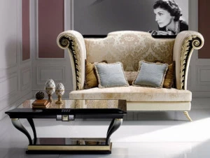 Rozzoni Мягкий диван из ткани Paris