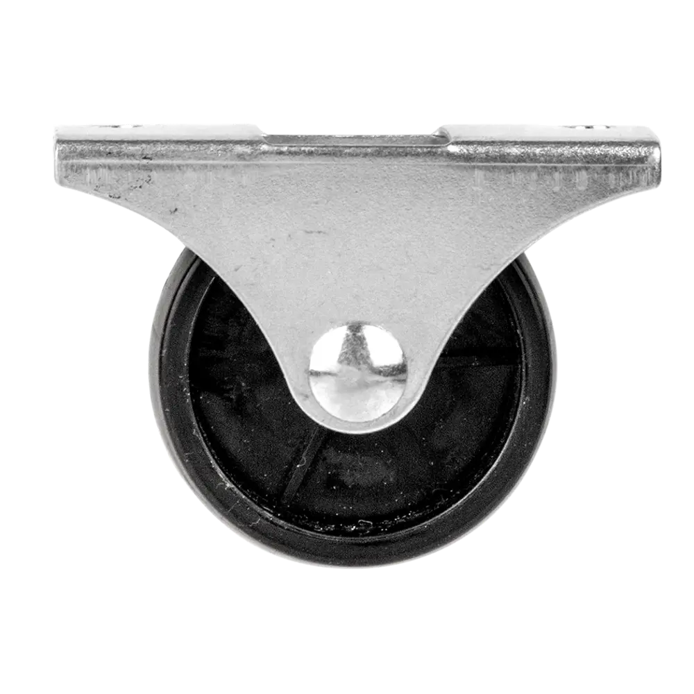 Мебельное колесо неповоротное 40 мм с резиновым покрытием, нагрузка 50 кг 89433772 Santreyd STLM-1584072 - Вид №1