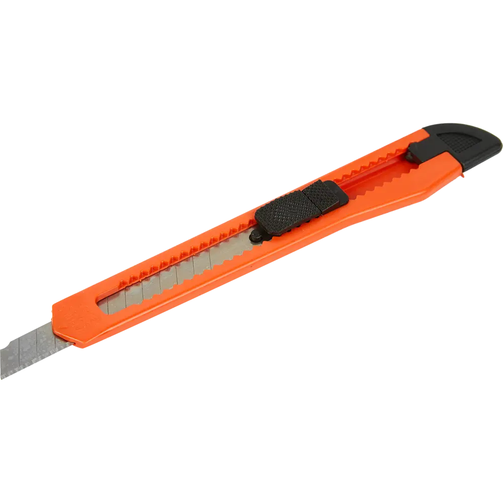 Нож строительный Спец пластиковый корпус сегментное лезвие 9 мм STLM-2189019