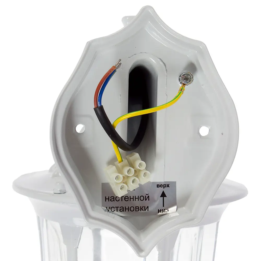 Светильник уличный настенный вниз Time 1xE27х60 Вт цвет белый 4502 CAMELION STLM-2029181 - Вид №4