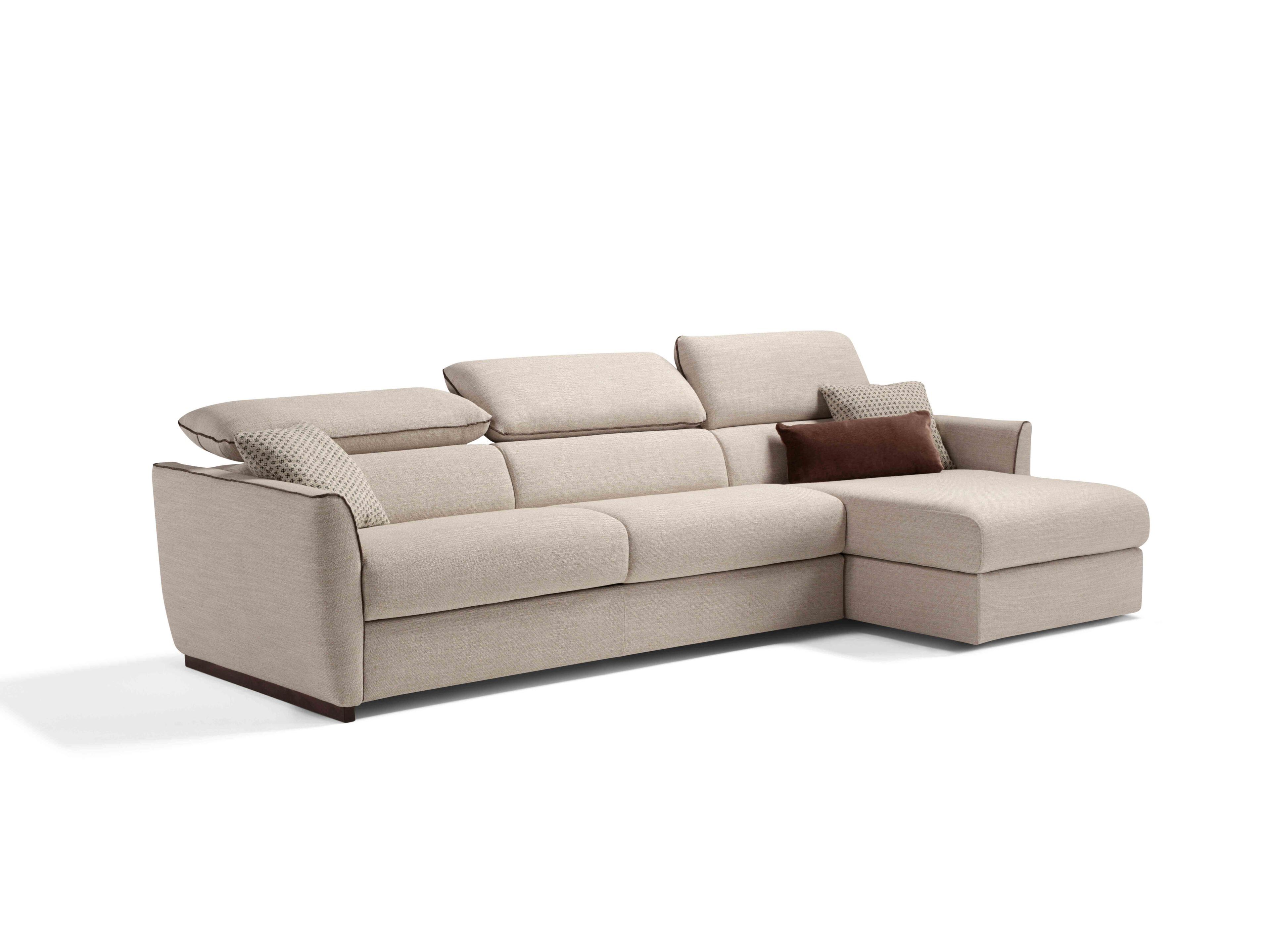 Двуспальный диван-кровать из ткани с полуостровом Dienne Salotti Views II ARCH-00138888