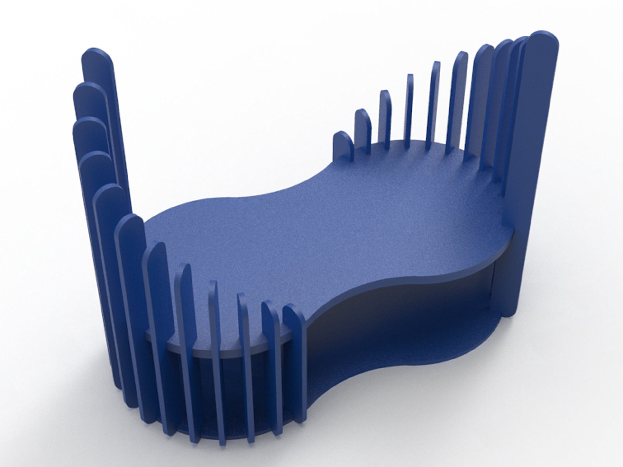 Изогнутая скамейка из полиэтилена Donye INFINITE ARCH-00030791 - Вид №2