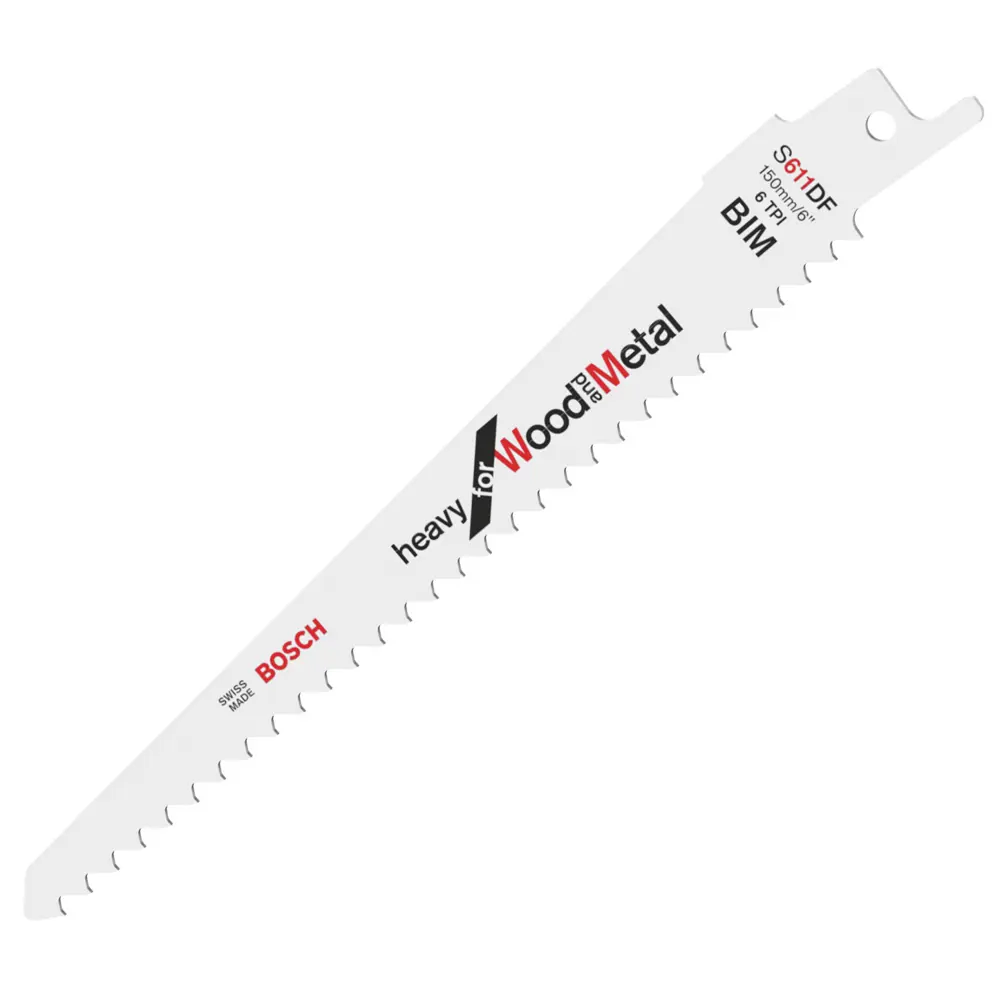 Пилка по дереву и металлу 150 мм для Bosch S611DF 2 шт BOSCH PROFESSIONAL STLM-2023022