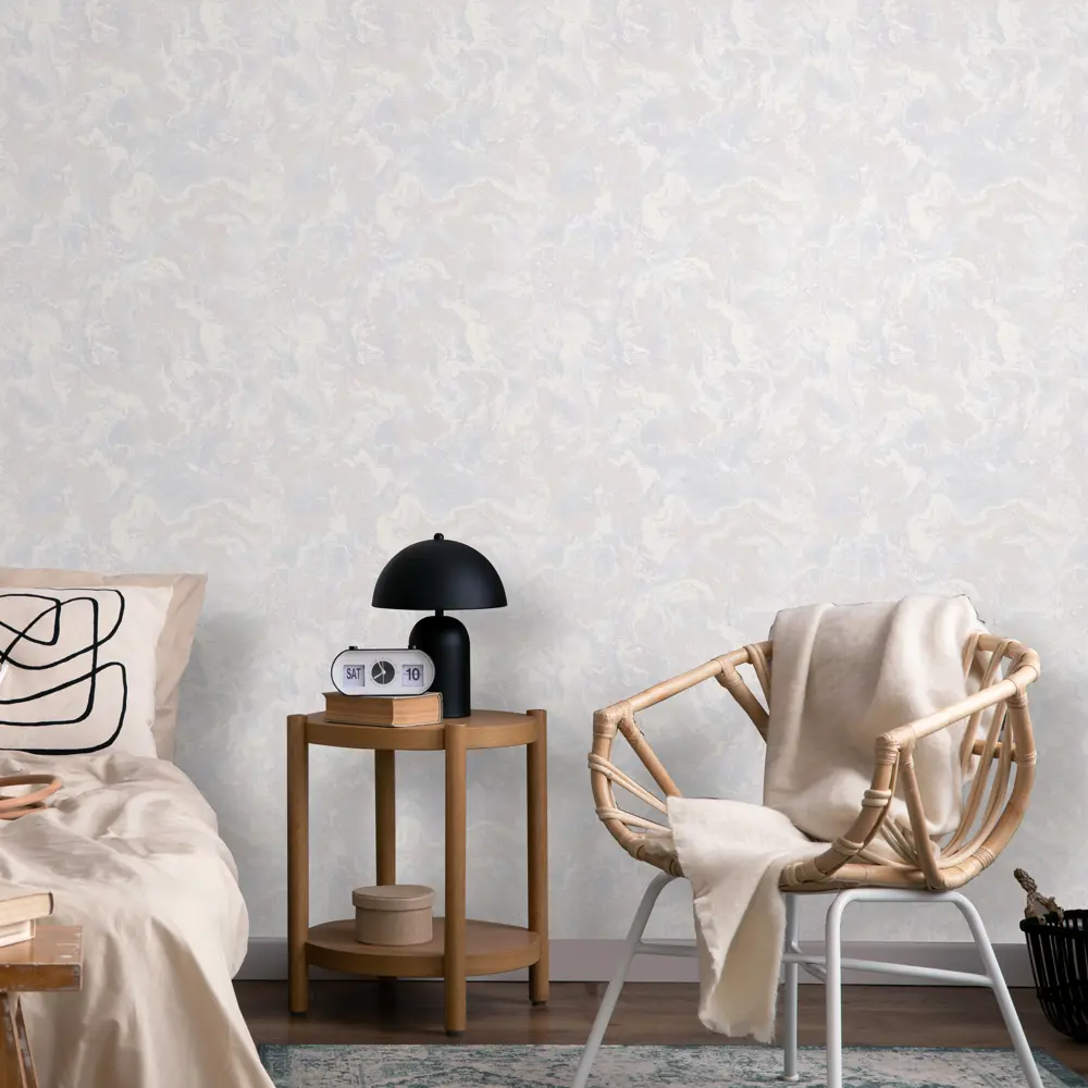 Флизелиновые обои Erismann Amalia серые 1.06 м 89398955 STLM-1430324 - Вид №3