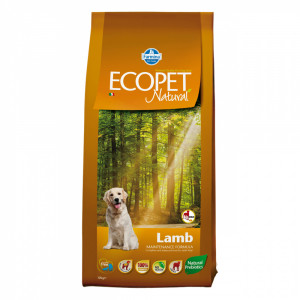 ПР0050230 Корм для собак Ecopet Natural ягненок сух. 12кг Farmina