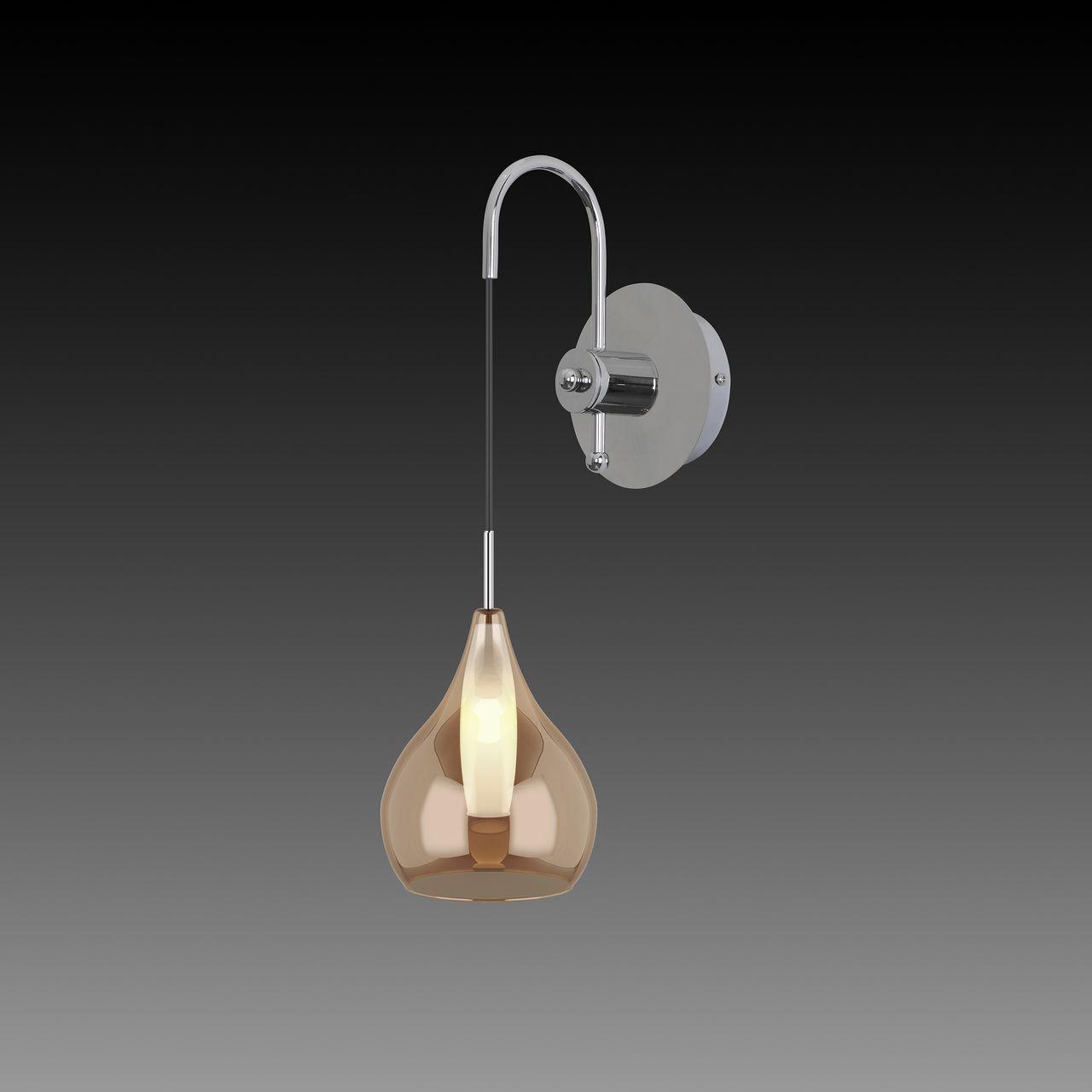 Бра Lightstar Pentola 803533 LIGHTSTAR  078617 Оранжевый;серебро  - Вид №1