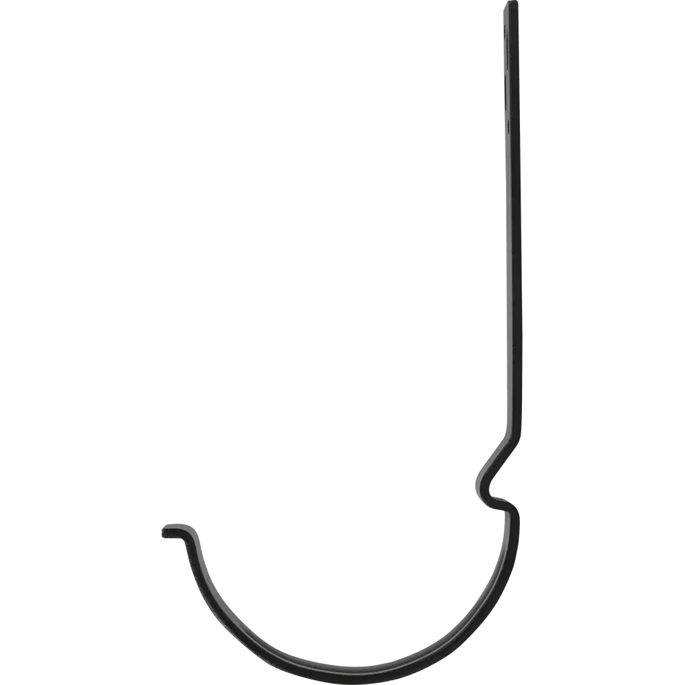 Держатель желоба сталь 125 мм 280 мм цвет серый ИНТЕРПРОФИЛЬ STLM-2069219 - Вид №1