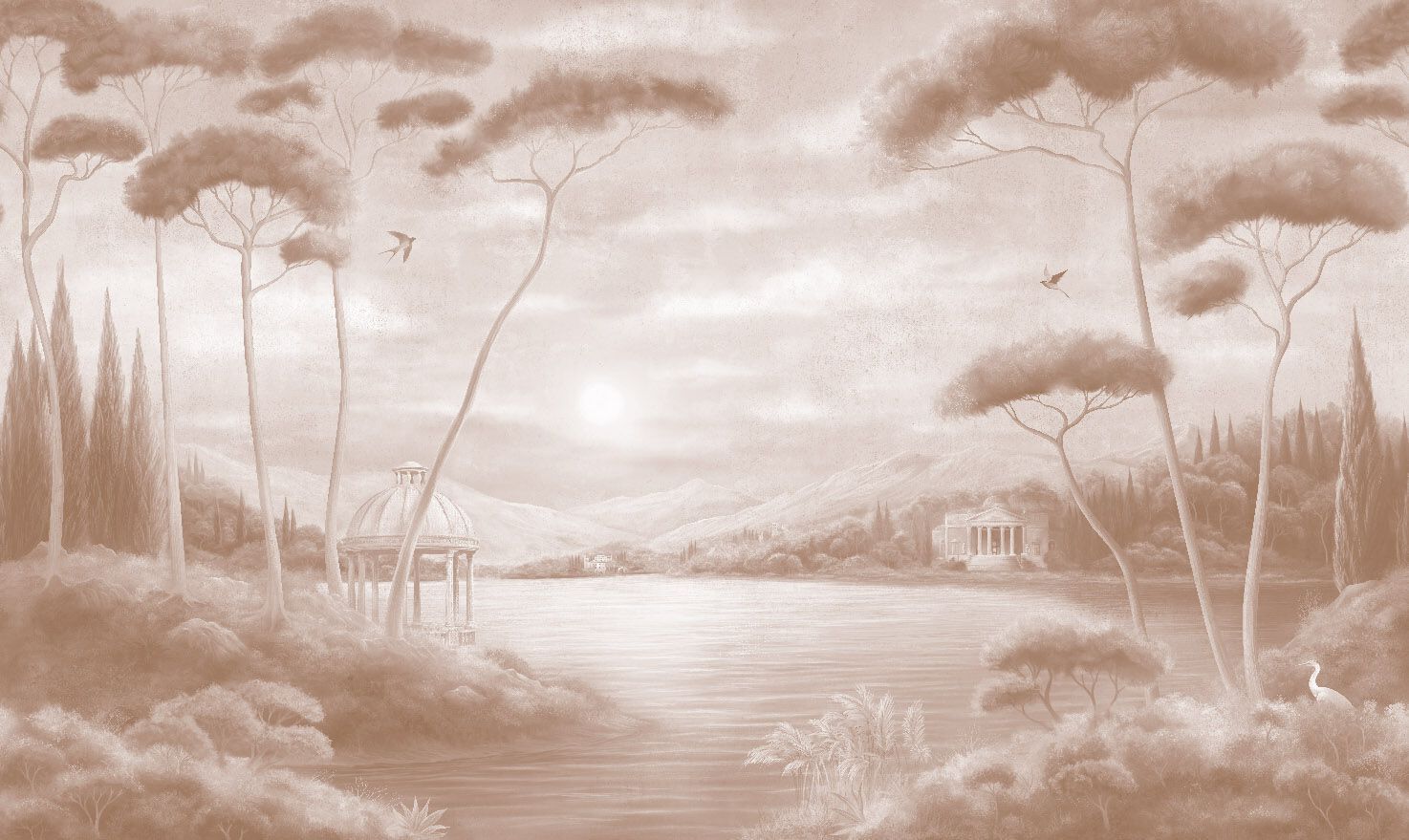 Обои с пейзажами Jannelli&Volpi BUCOLICO ARCH-00111781 - Вид №4