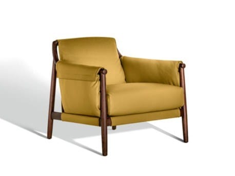 Кожаное кресло с подлокотниками Poltrona Frau коллекция-диваны и кресла ARCH-00036264 - Вид №7