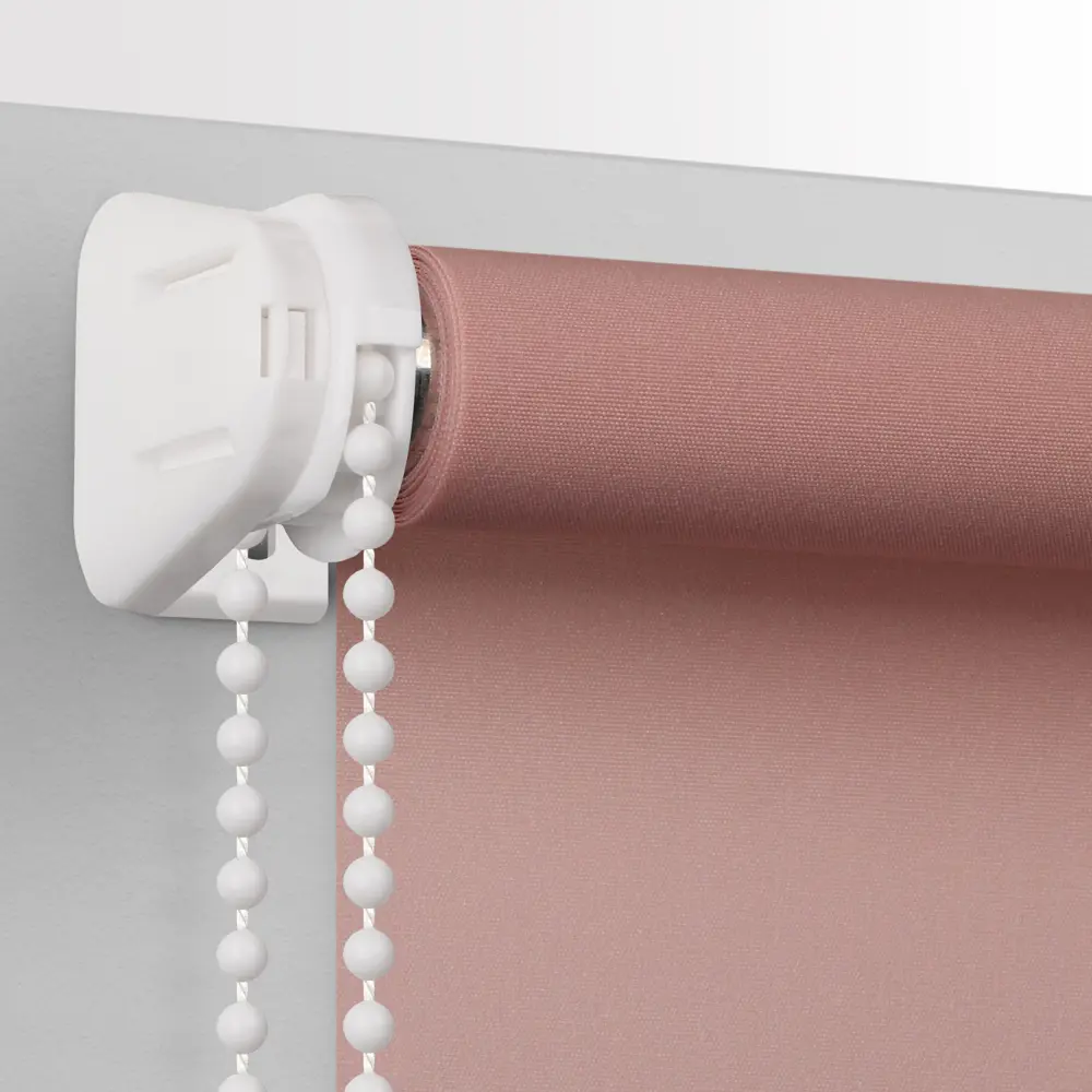 Штора рулонная Plain, 60x160 см, цвет пыльная роза PRAKTO STLM-2051502 - Вид №1