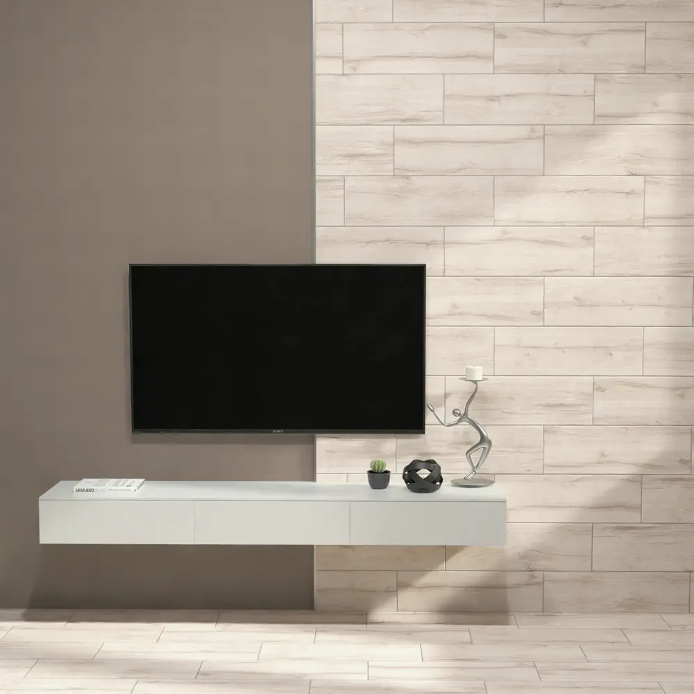 Глазурованный керамогранит Global Tile Derbent_GT 19.7x60 см 1.182 м² матовый цвет светло-бежевый 89456531 STLM-2142012