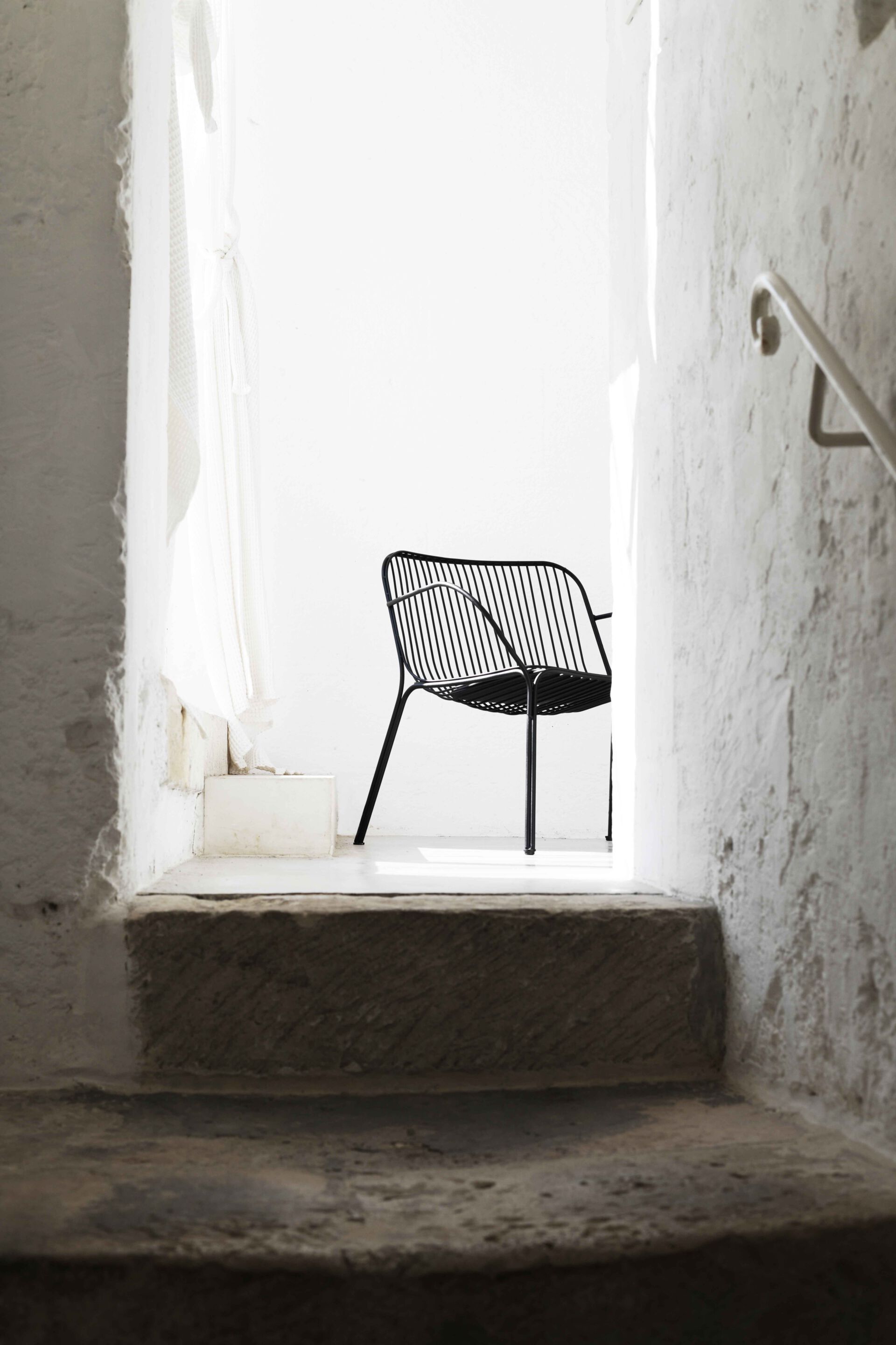 Садовое кресло из оцинкованной стали с подлокотниками Kartell Hiray ARCH-00023040 - Вид №22