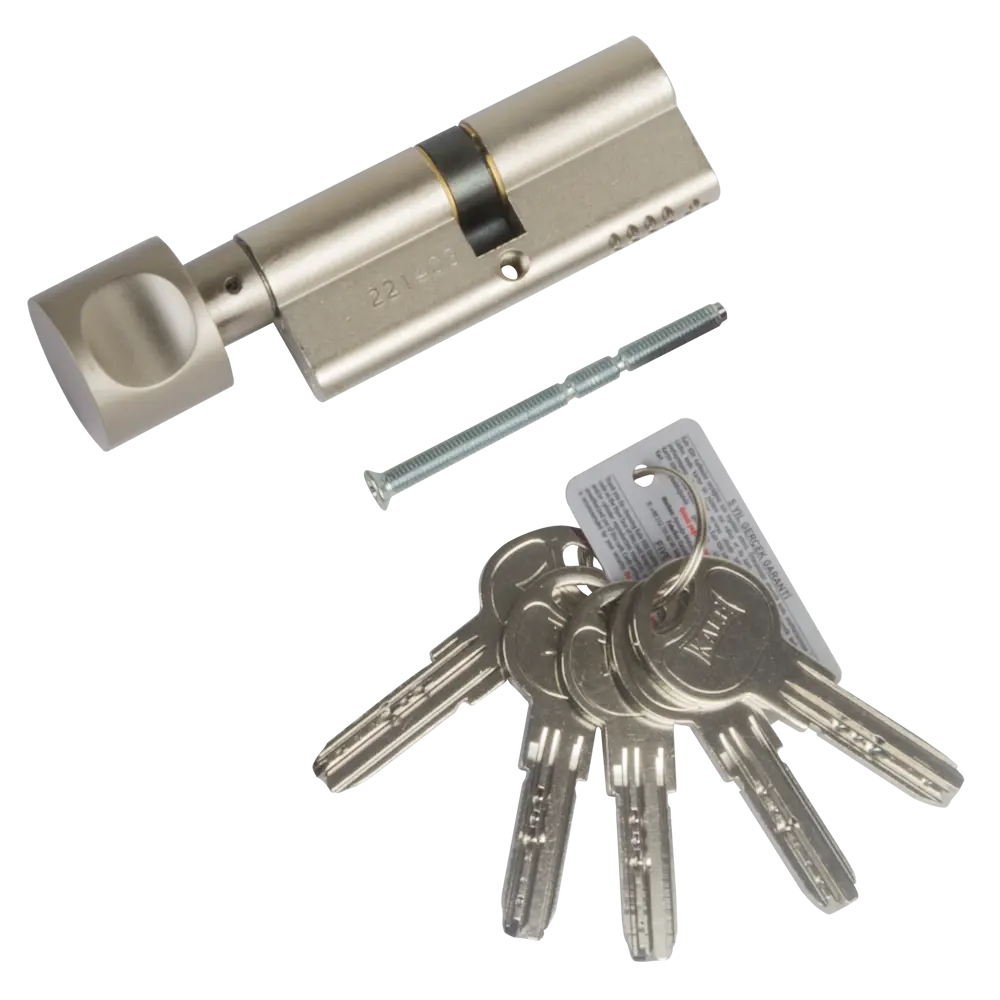 Цилиндр дверной Kale Kilit 164 OBS с вертушкой и ключами 84240415 STLM-0047413 - Вид №1
