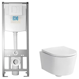 Комплект инсталляции Di с безободковым унитазом Sensea Neo