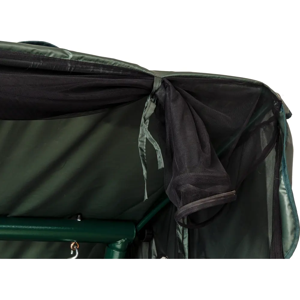 Качели садовые София 3-х местные (до 350 кг) зеленый/ бежевый GREENGARD STLM-2140902 - Вид №5