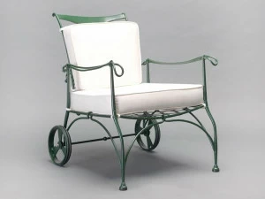 OFFICINACIANI Садовое кресло из железа с подлокотниками Florio Gf4005ar