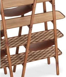 Wood Tailors Club Самонесущая открытая полка из ореха sun-id-1396887 - Вид №3