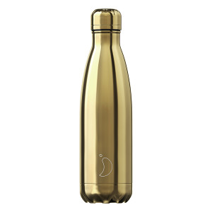 B500CHGOL Термос chrome, 500 мл, золотой Chilly's Bottles