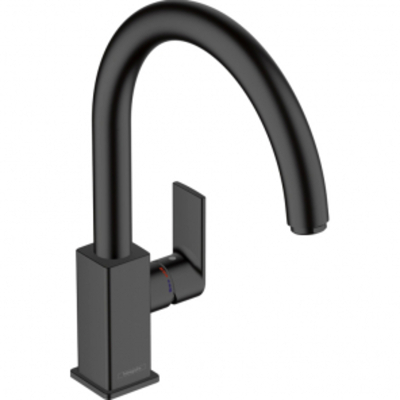 91202337 Смеситель для кухни HG Vernis Shape M35 матовый черный STLM-0516522 HANSGROHE