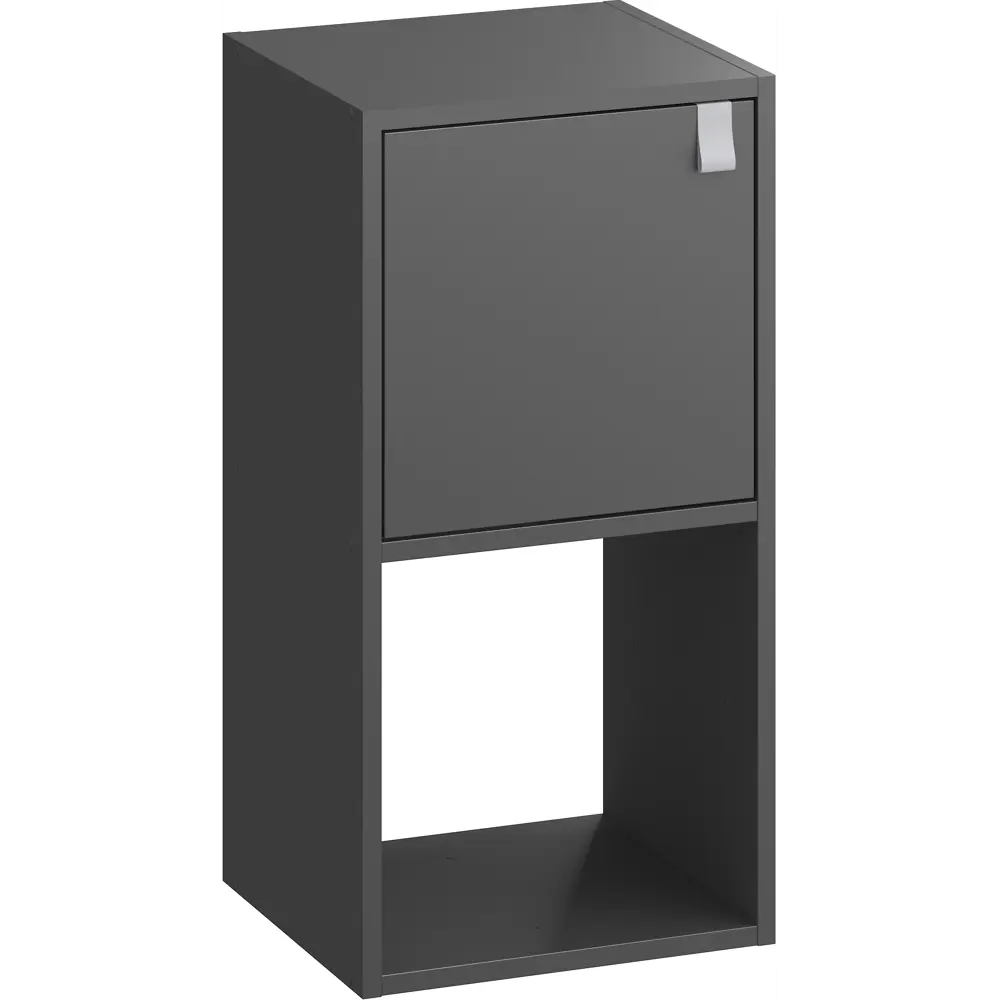 Фасад SPACEO KUB 40х32.2 см, ЛДСП, цвет чёрный STLM-2147605 - Вид №2