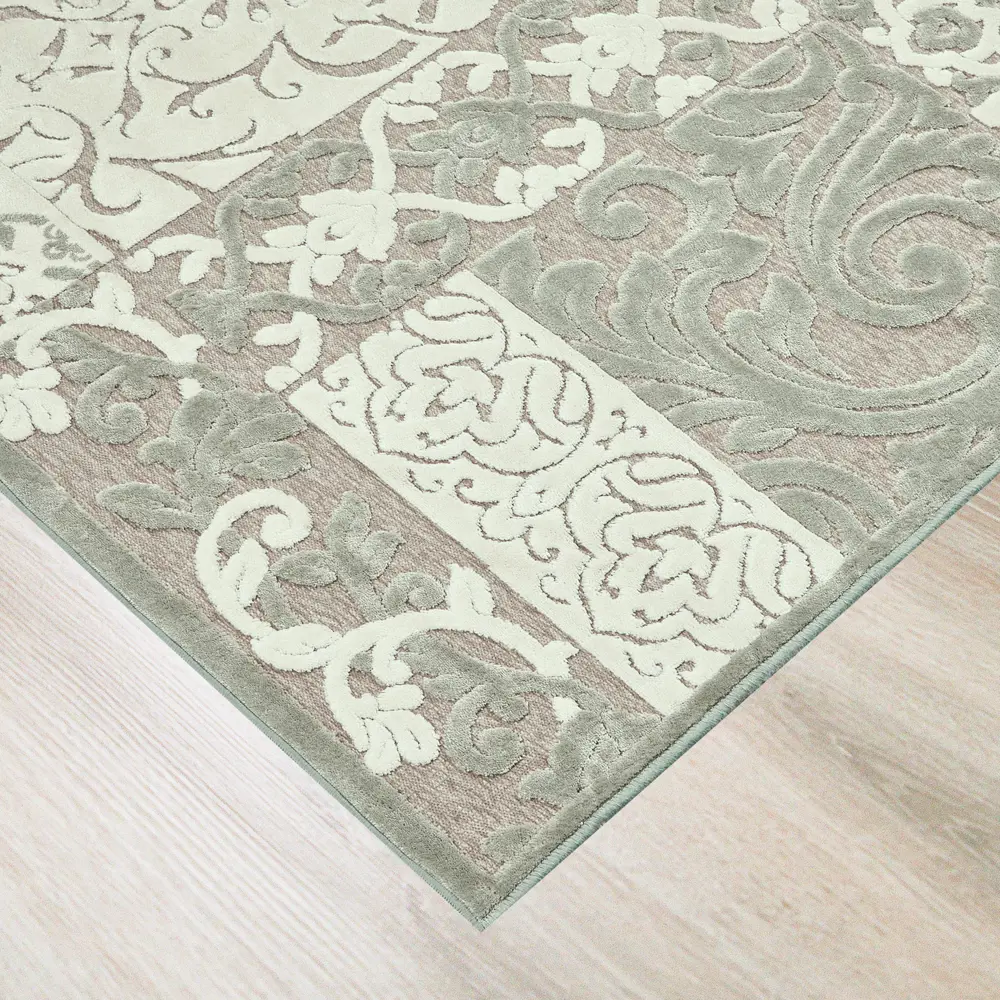 Ковер вискоза Genova 009/655590 160x230 см цвет серый RAGOLLE STLM-2119072 - Вид №2