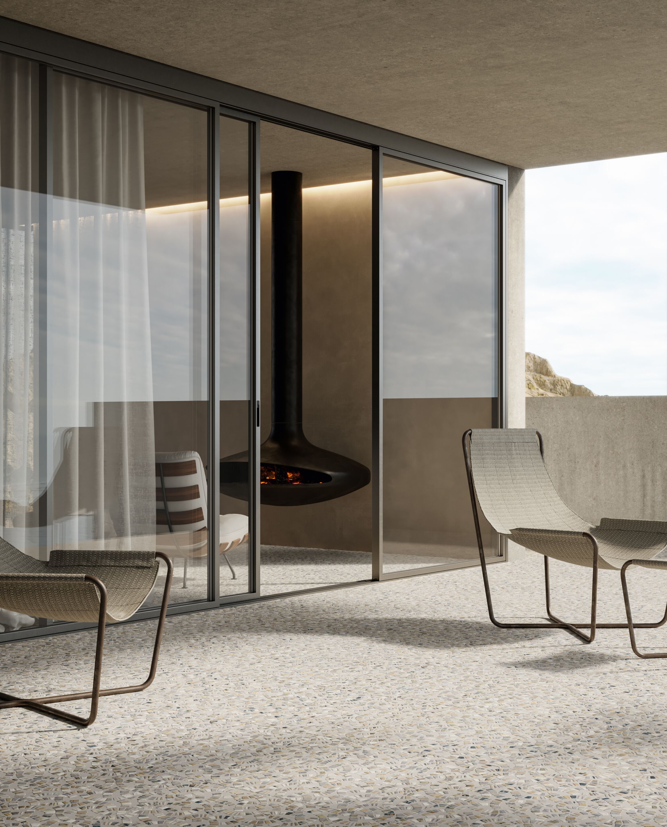 Напольная плитка из керамогранита с мраморным эффектом CERAMICA DEL CONCA Dinamika ARCH-00009288 - Вид №3