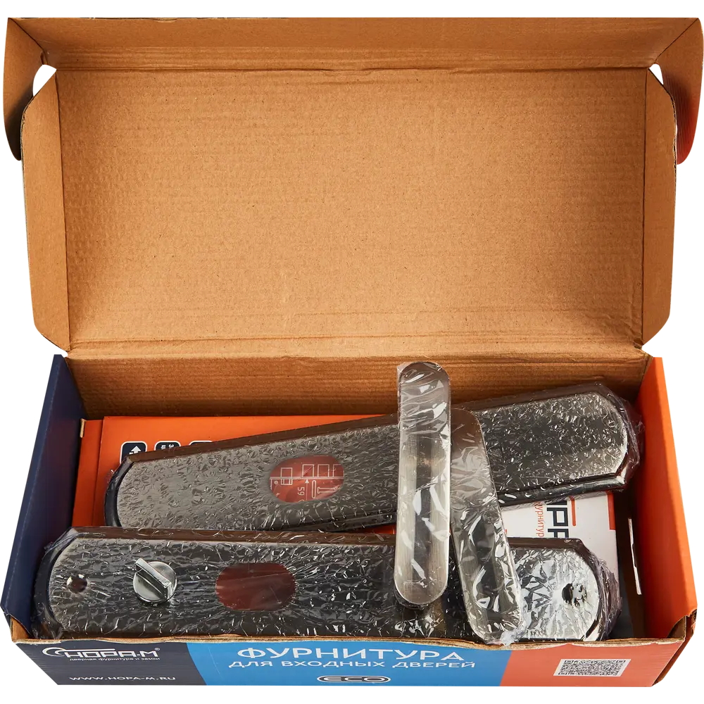 НОРА-М Врезной замок для китайских дверей с фиксатором, никелированный 85539375 STLM-0063692 - Вид №6