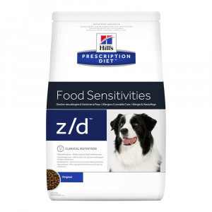 ПР0055401 Корм для собак HILL"S Prescription Diet Canine Z/D Ultra при острых пищ.аллергиях, курица сух. 8кг Hill's