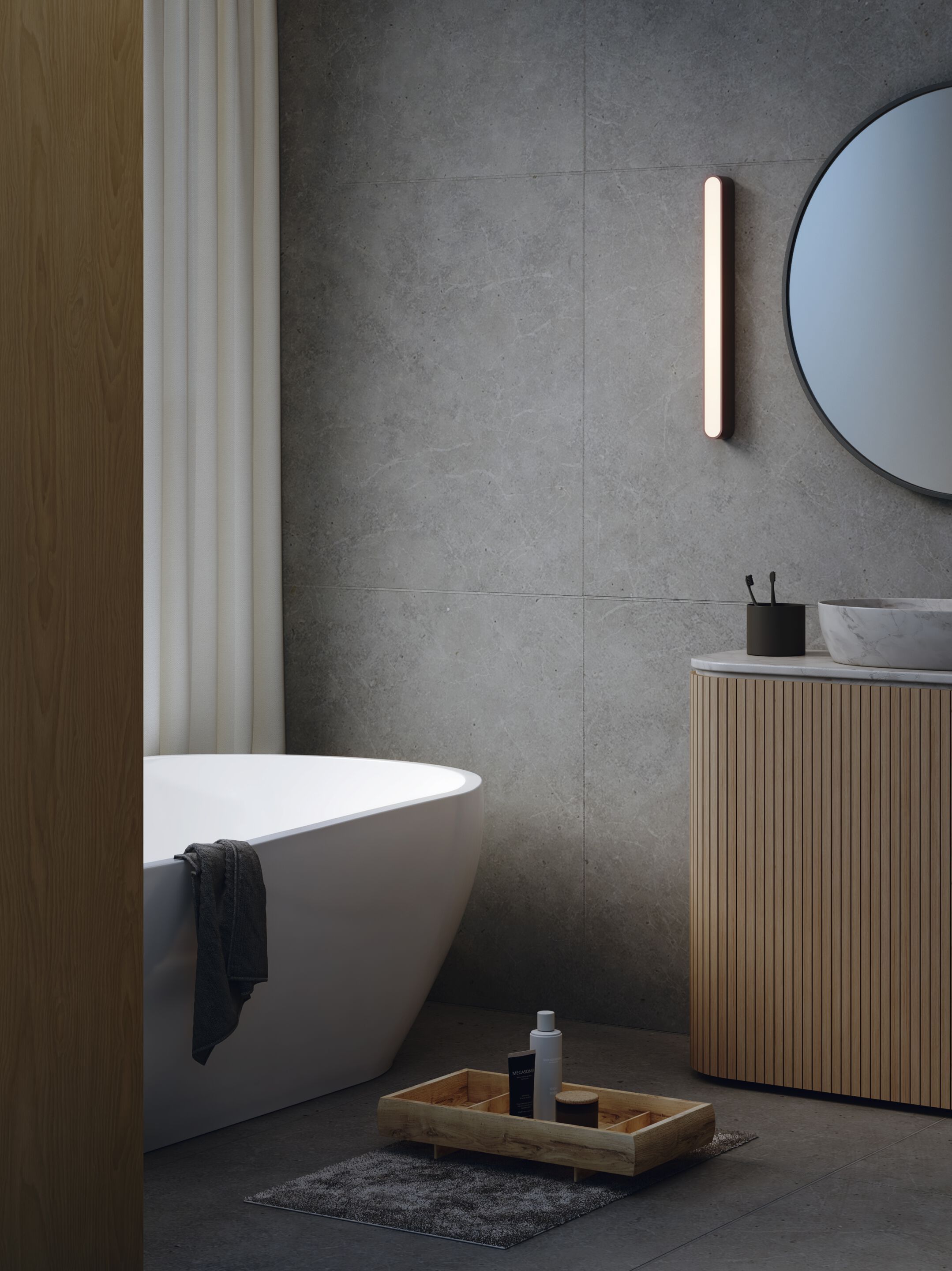 Алюминиевый светодиодный светильник с регулируемой яркостью Astro Lighting ATTICUS 600 ARCH-00038007 - Вид №8