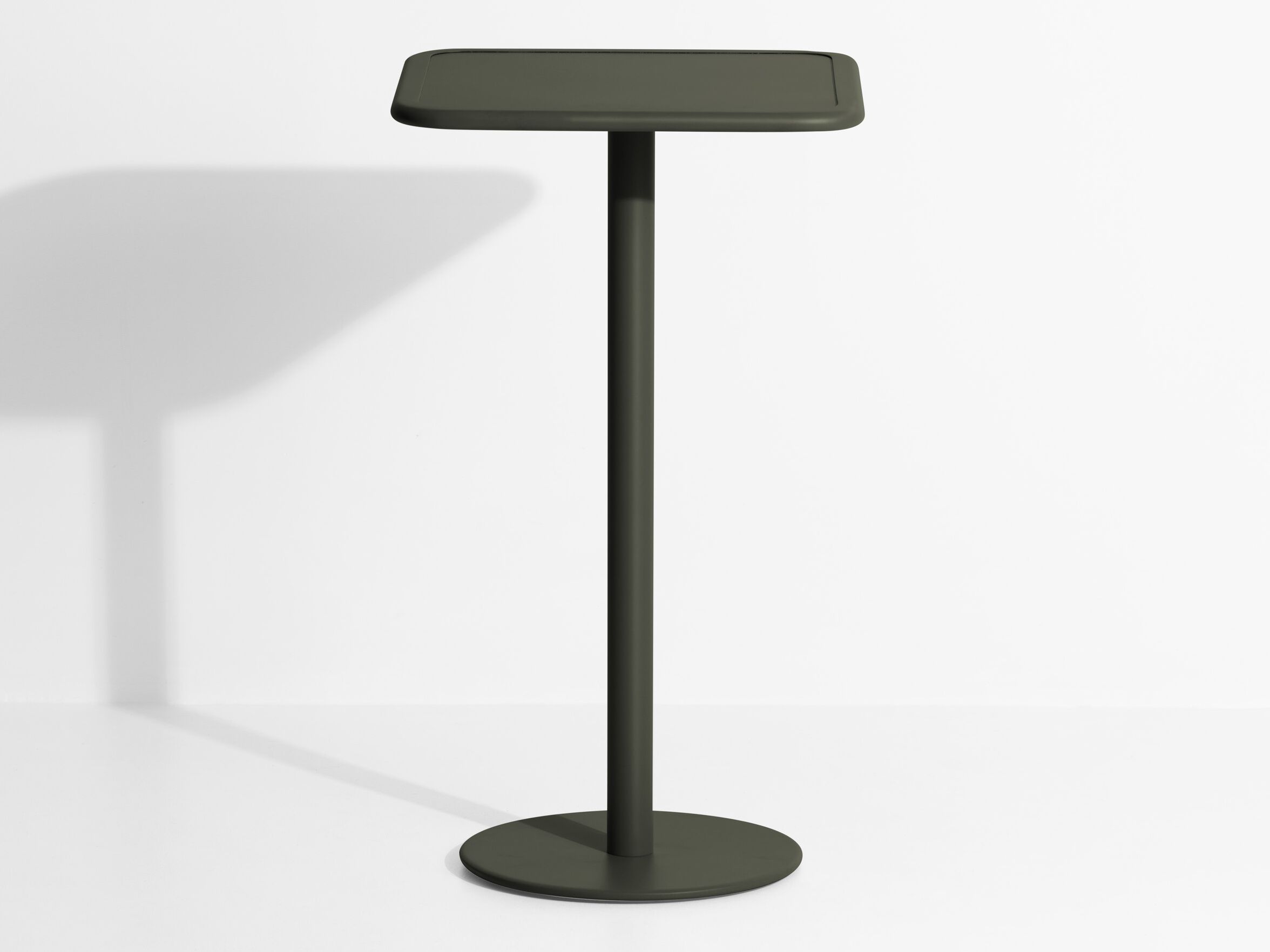 Высокий квадратный алюминиевый садовый стол с порошковым покрытием Petite Friture выходные ARCH-00039748 - Вид №22