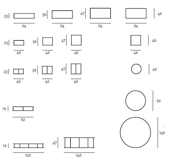 Круглый журнальный столик Living Divani Ile ARCH-00103361 - Вид №4