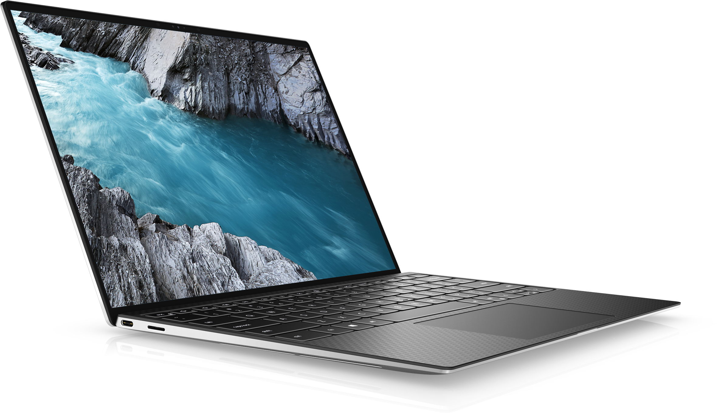 9310-0099 xps 13 9310 13.4"(1920x1200 500-nit) touch/intel core i7 1185g7(3ghz)/16gb/ssd 512gb/intel iris xe graphics/52whr/silver/win10pro/2y nbd/fpr Dell Santreyd  - Вид №3