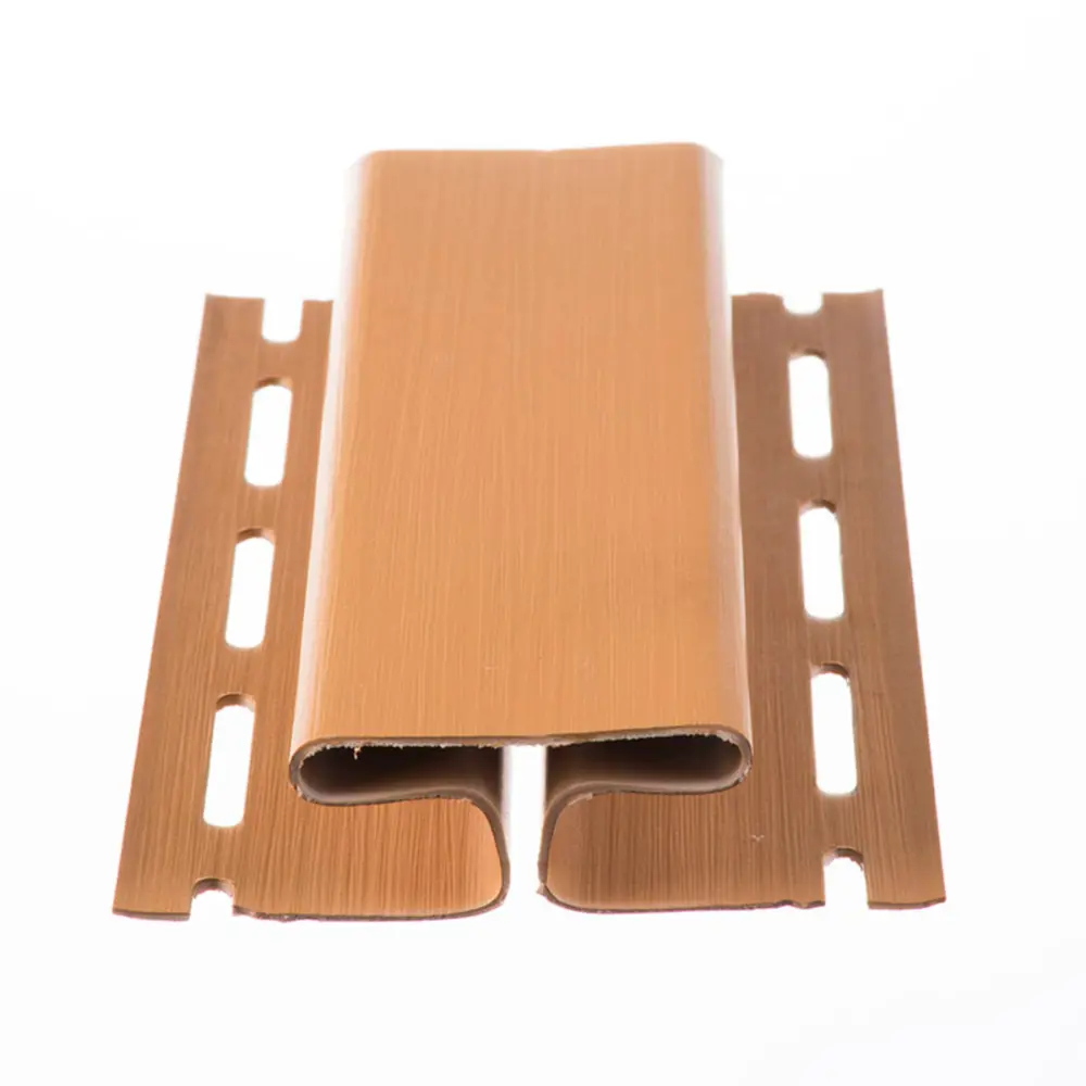 H-профиль для сайдинга 3 м цвет светло-бежевый FINEBER STLM-2072756