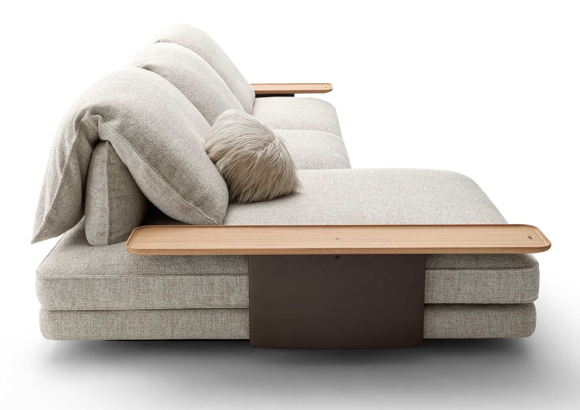 Модульный тканевый диван с полуостровом BertO DAVID ARCH-00051024 - Вид №5