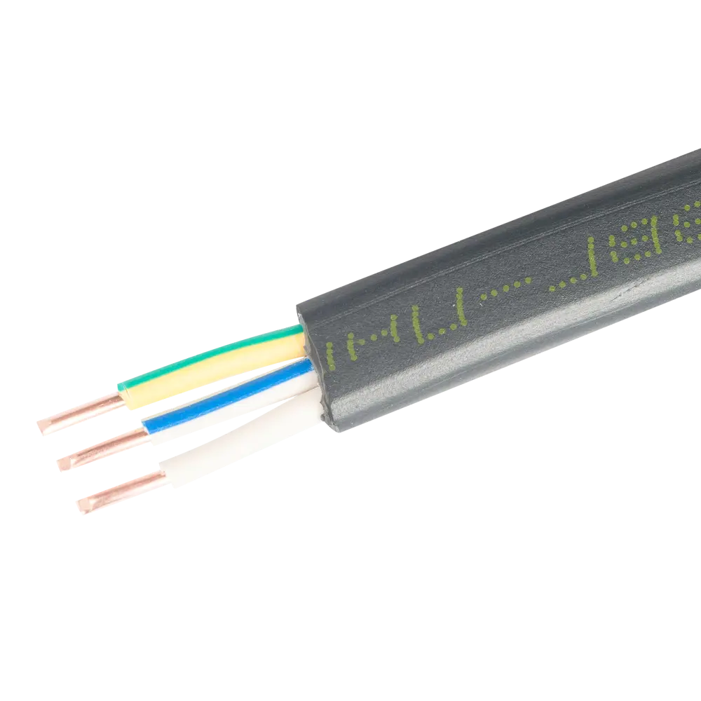 Кабель Севкабель ВВГп-НГ(А)-LS 3x1.5, 50 м, ГОСТ STLM-2058190
