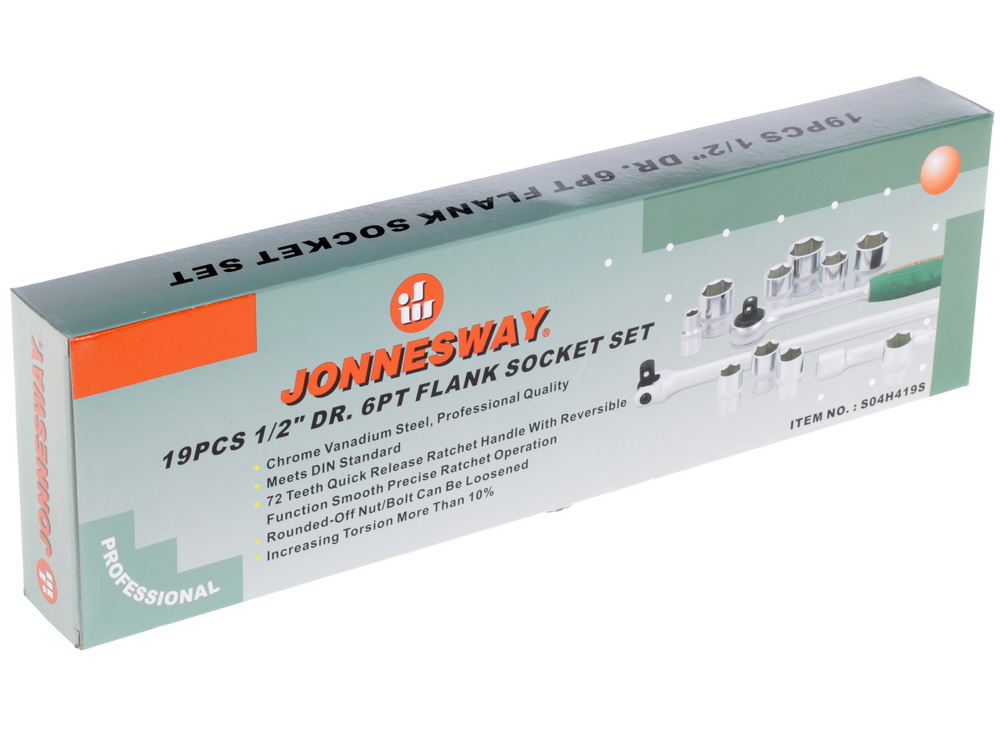 Набор инструментов Jonnesway S04H419S 0152570 STDN-0024211 - Вид №6