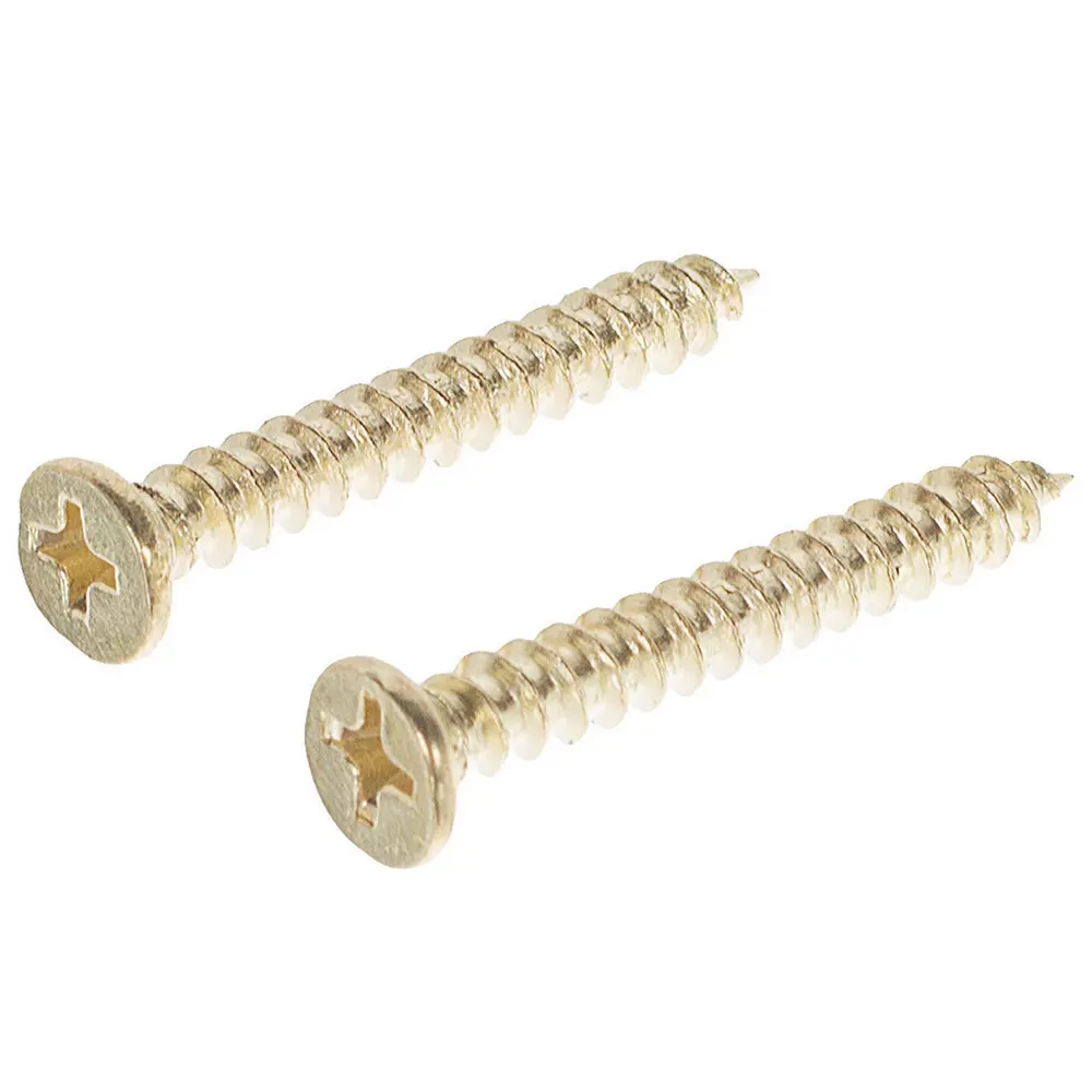 Крючок максимальная нагрузка 10 кг 80 мм сталь крепление на саморезы цвет латунь Santreyd STLM-2196884 - Вид №2