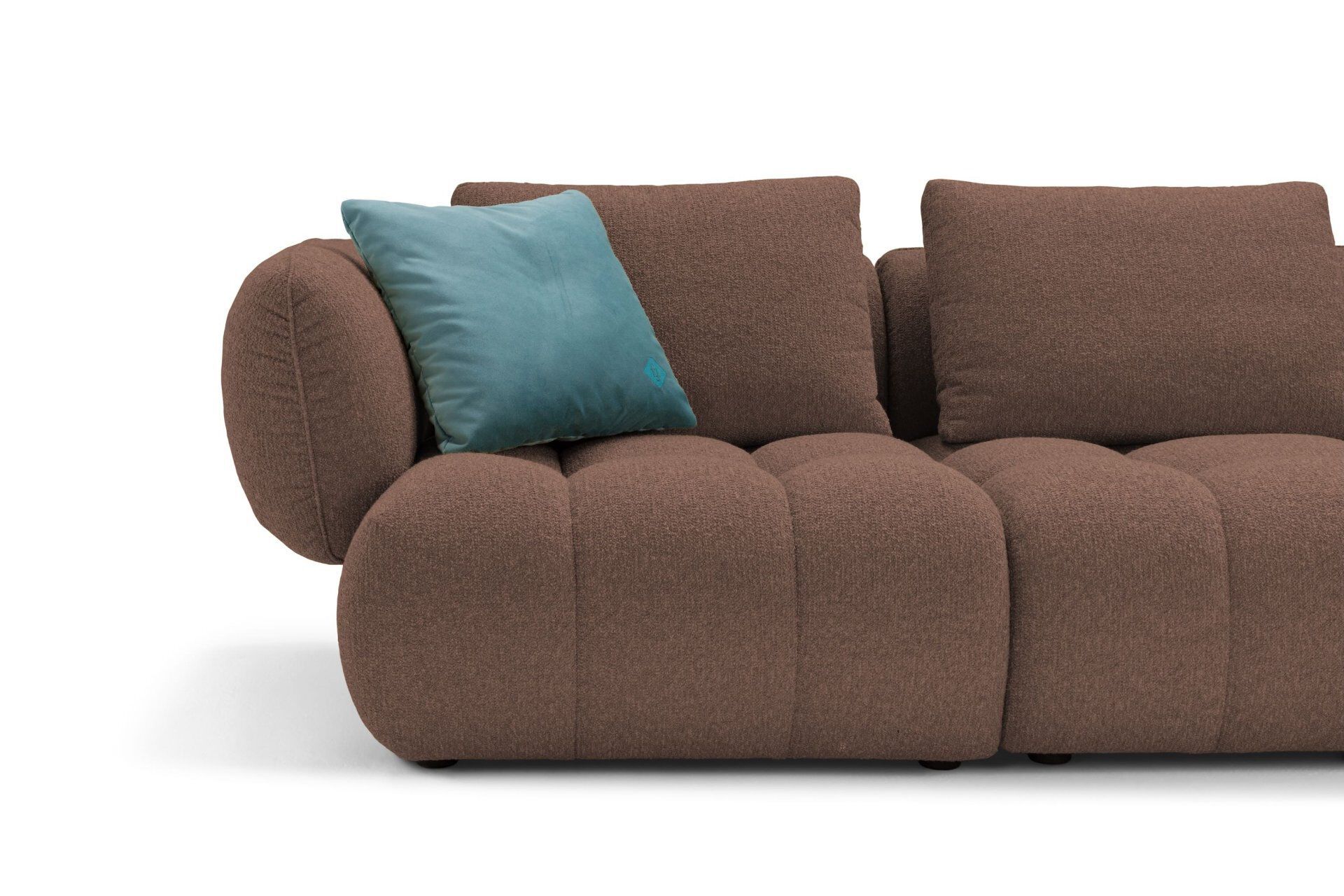 4-местный тканевый диван с полуостровом Sofanella море ARCH-00151944 - Вид №1