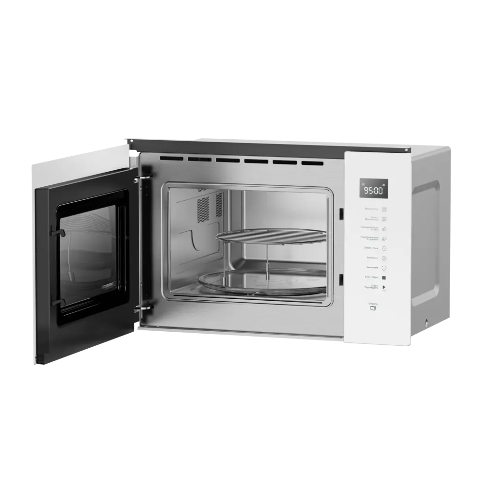 Микроволновая печь Hotpoint MF25G встраиваемая 25 л 59.4x33.3x38.7 см сенсорное управление цвет белый STLM-2076837 - Вид №3